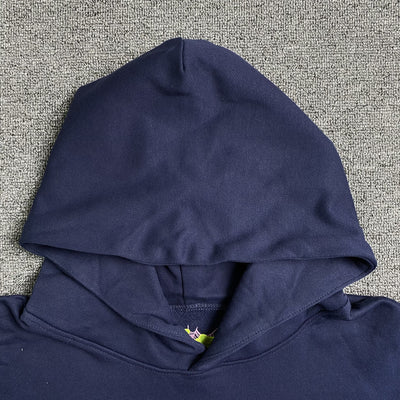 "Sp5der" Navy Blue Hoodie