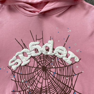 "Sp5der" Pink Hoodie