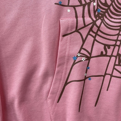 "Sp5der" Pink Hoodie