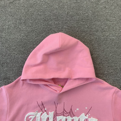 "Sp5der" Pink  Hoodie