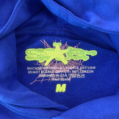 "Sp5der" Blue Hoodie