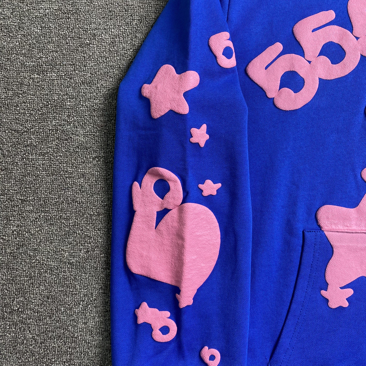 "Sp5der" Blue Hoodie