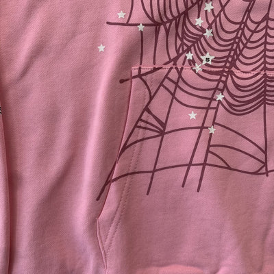 "Sp5der" Pink  Hoodie