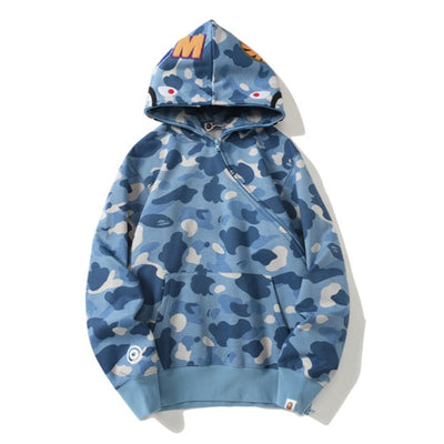 Side Zipper Bape Hoodie