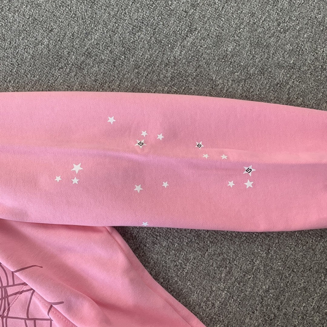 "Sp5der" Pink  Hoodie