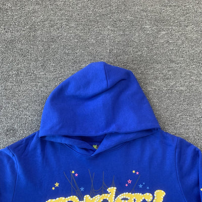 "Sp5der" Blue Hoodie