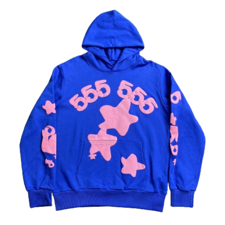 "Sp5der" Blue Hoodie