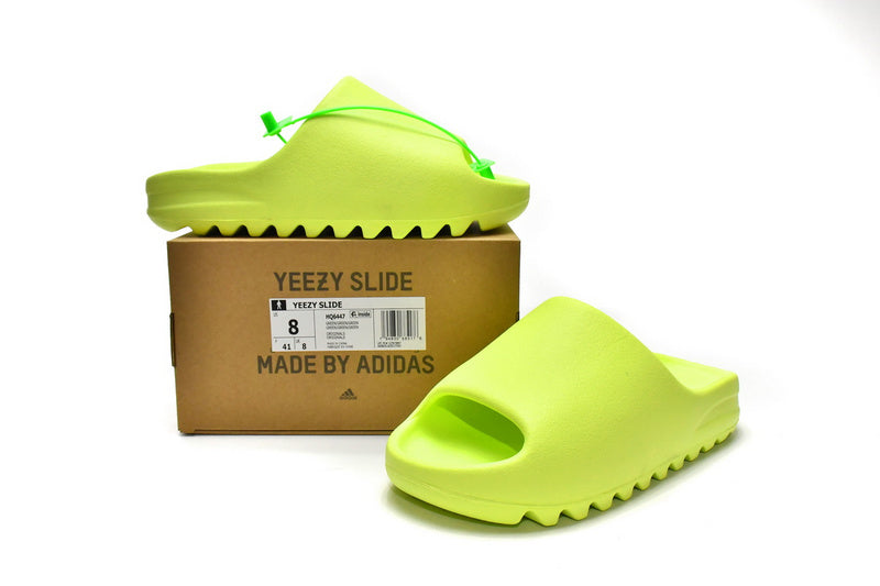 Yeezy Slides Glow Green