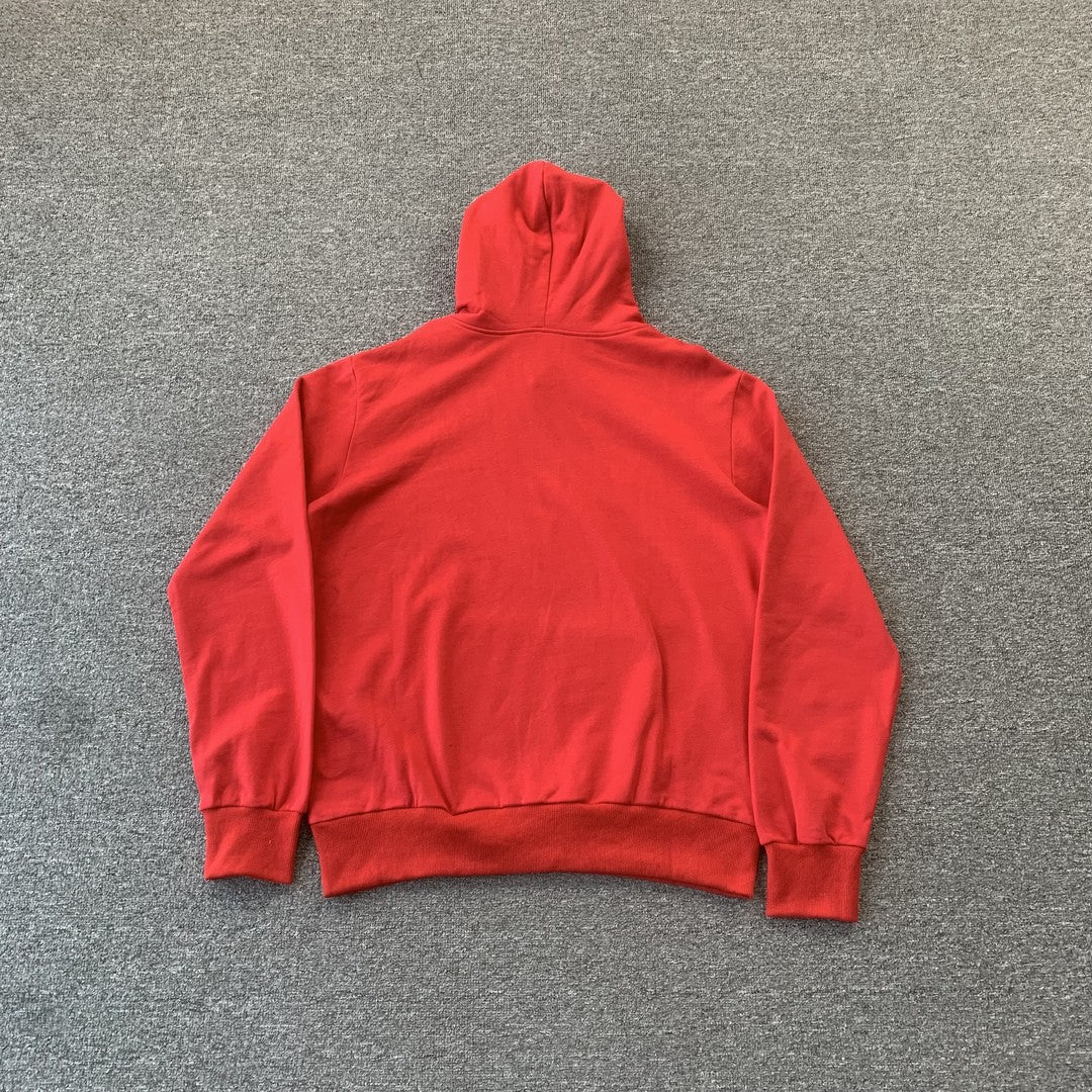 "Sp5der" Red Hoodie