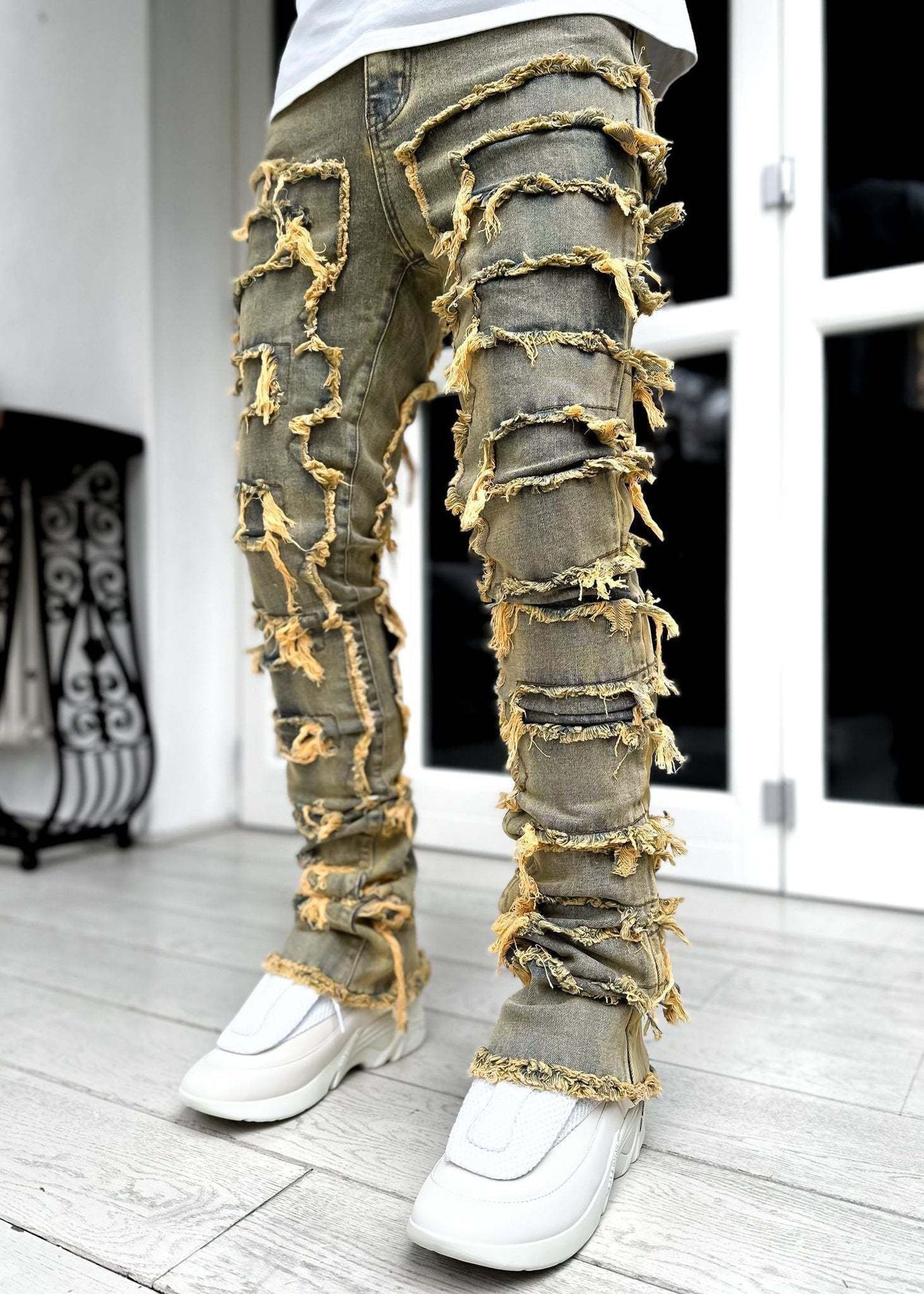 Stacked Jeans