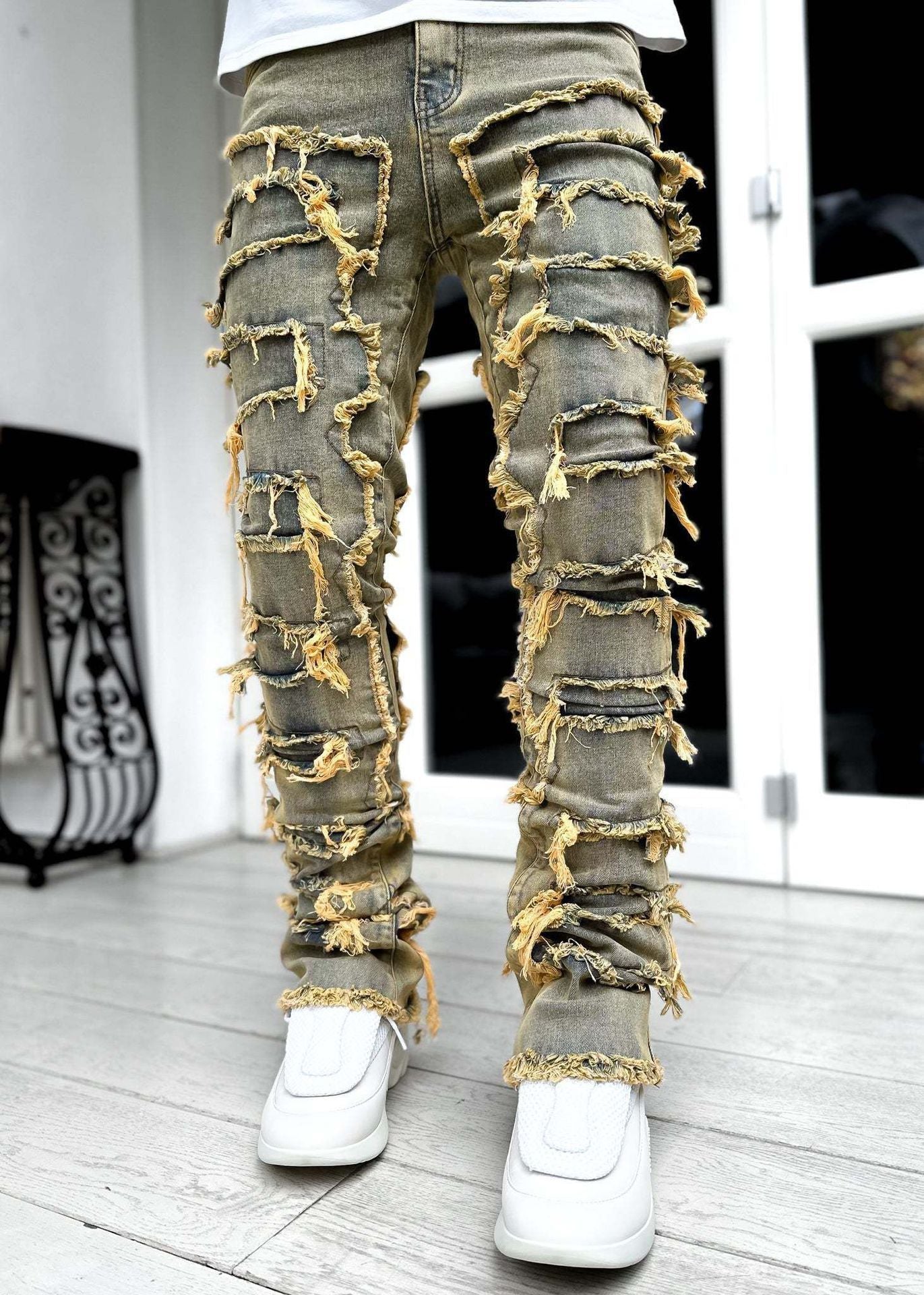 Stacked Jeans