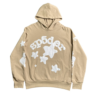 "Sp5der" Dark Cream  Hoodie