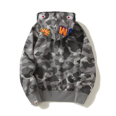 Side Zipper Bape Hoodie