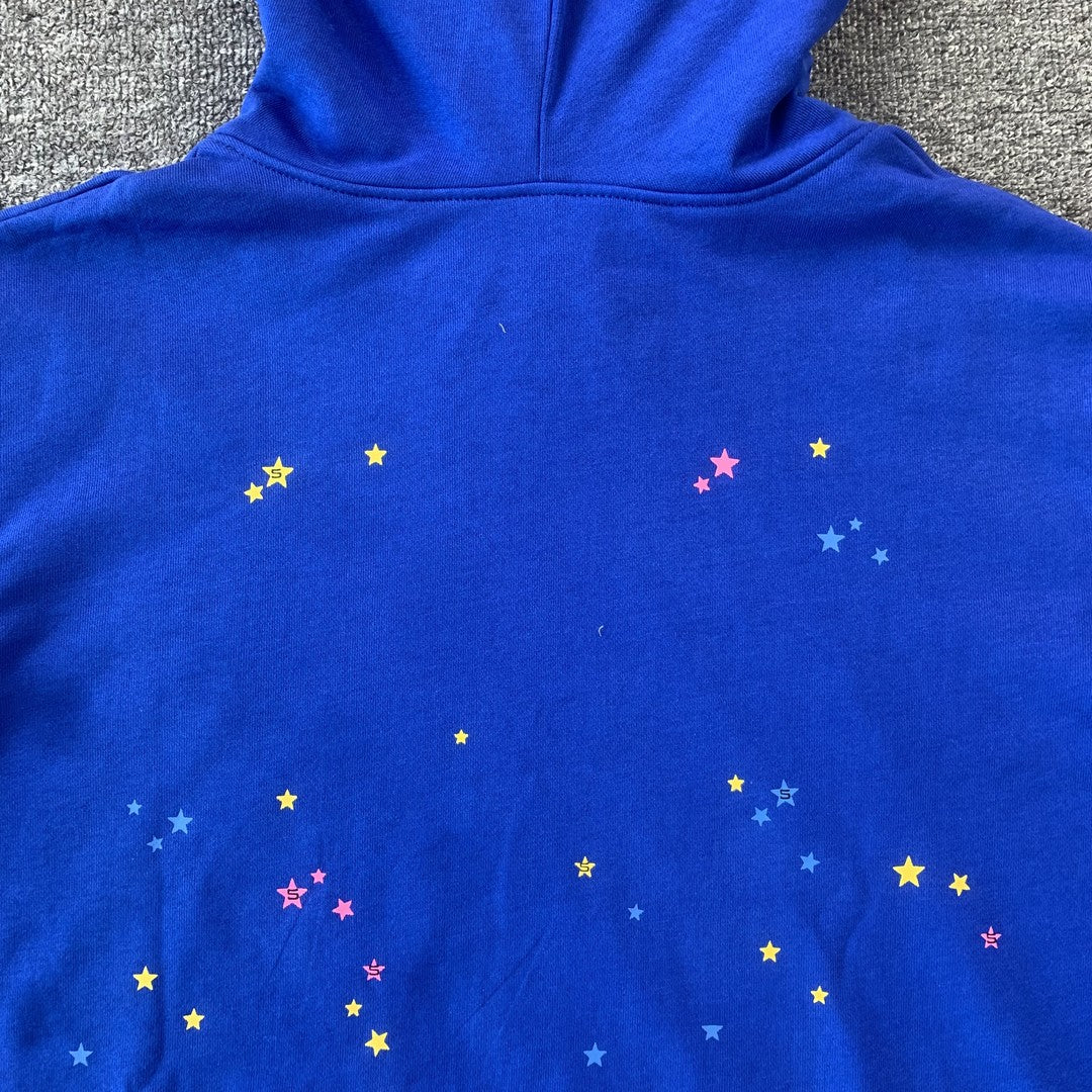 "Sp5der" Blue Hoodie