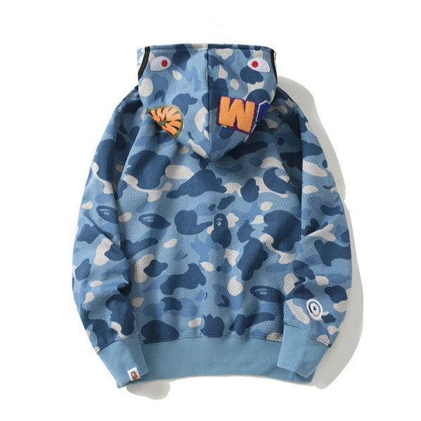 Side Zipper Bape Hoodie