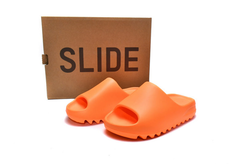 Yeezy Slides Enflame Orange