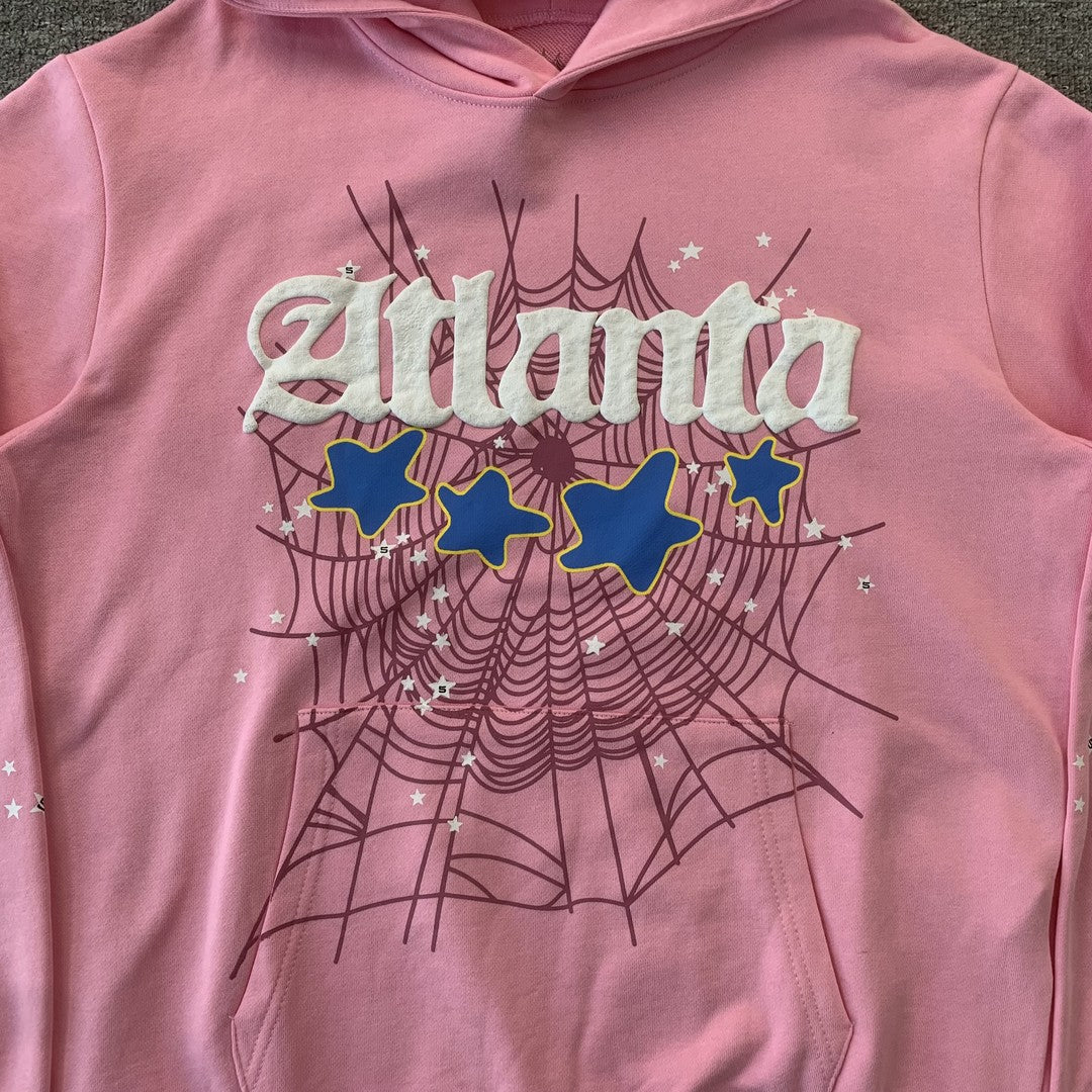 "Sp5der" Pink  Hoodie