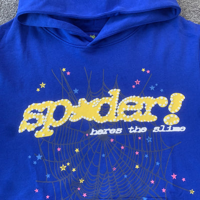 "Sp5der" Blue Hoodie