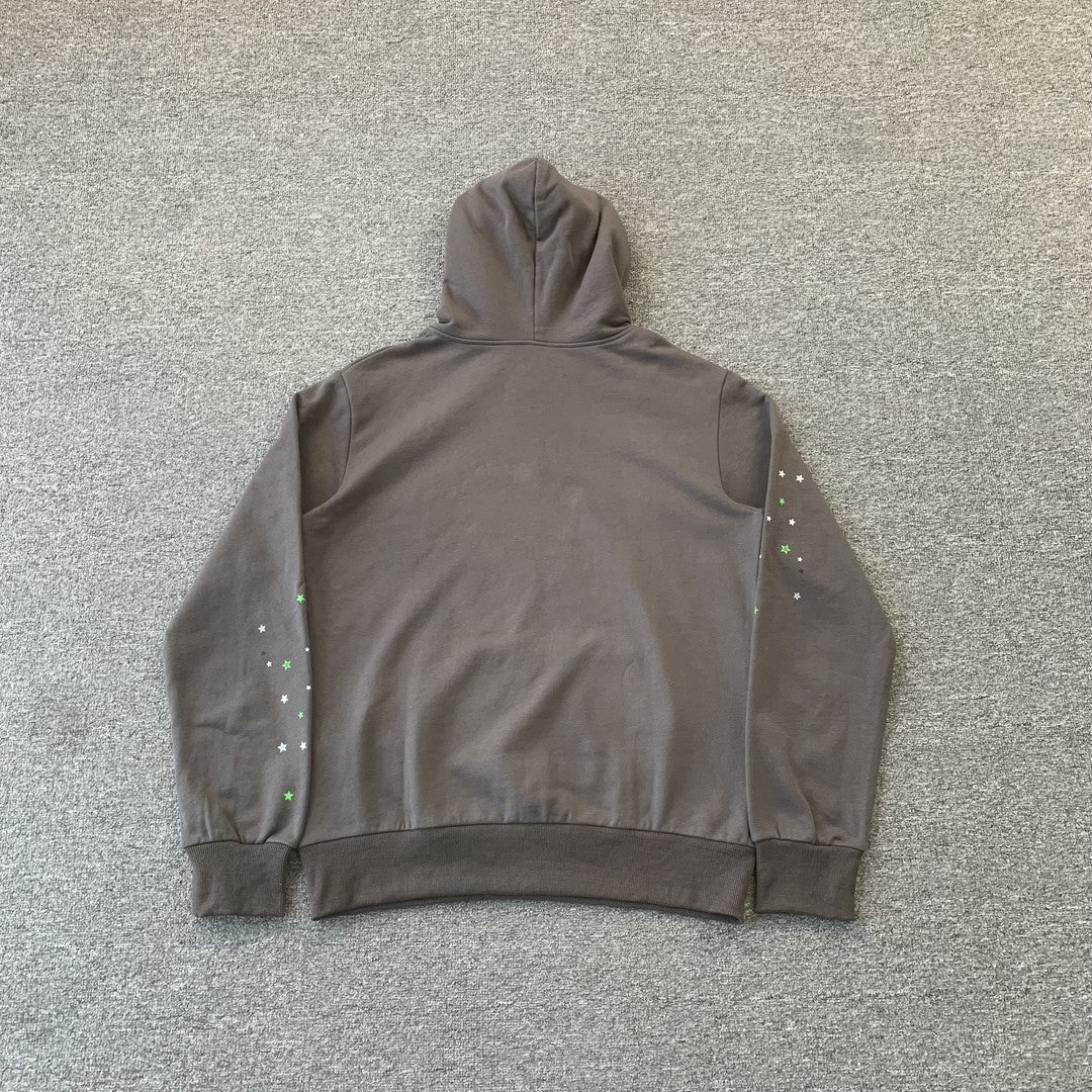 "Sp5der" Dry Brown  Hoodie