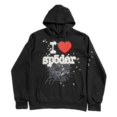 "Sp5der" Black Hoodie