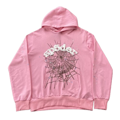 "Sp5der" Pink Hoodie