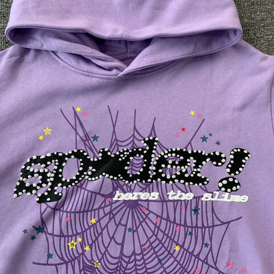 "Sp5der" Purple Hoodie