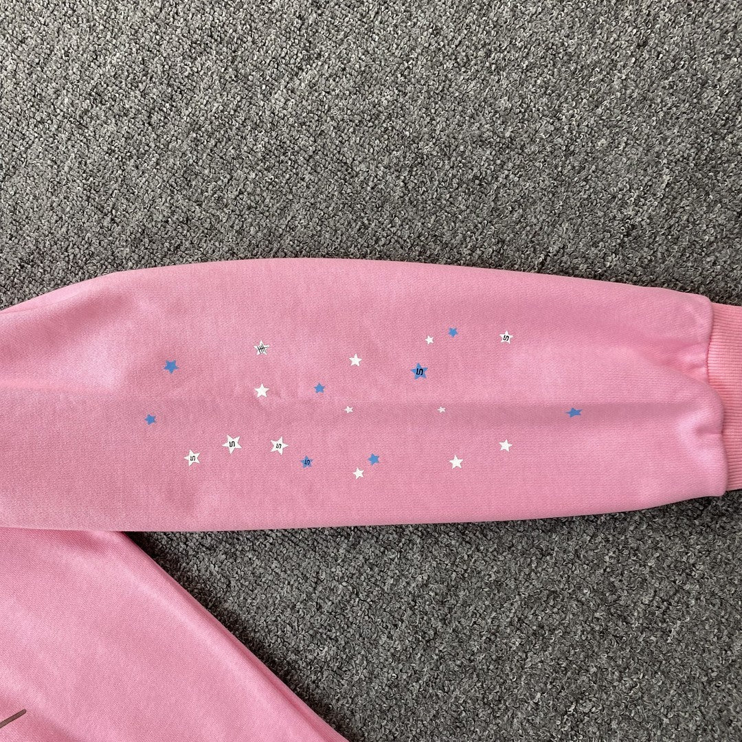 "Sp5der" Pink Hoodie