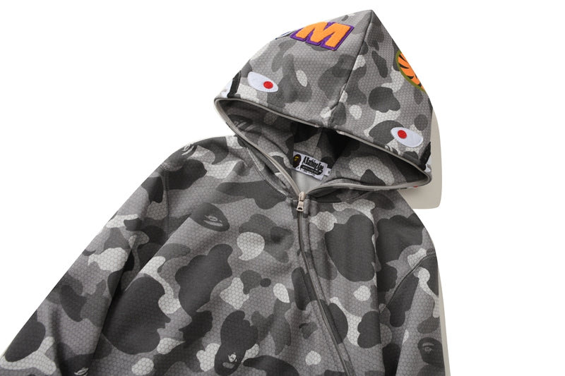 Side Zipper Bape Hoodie