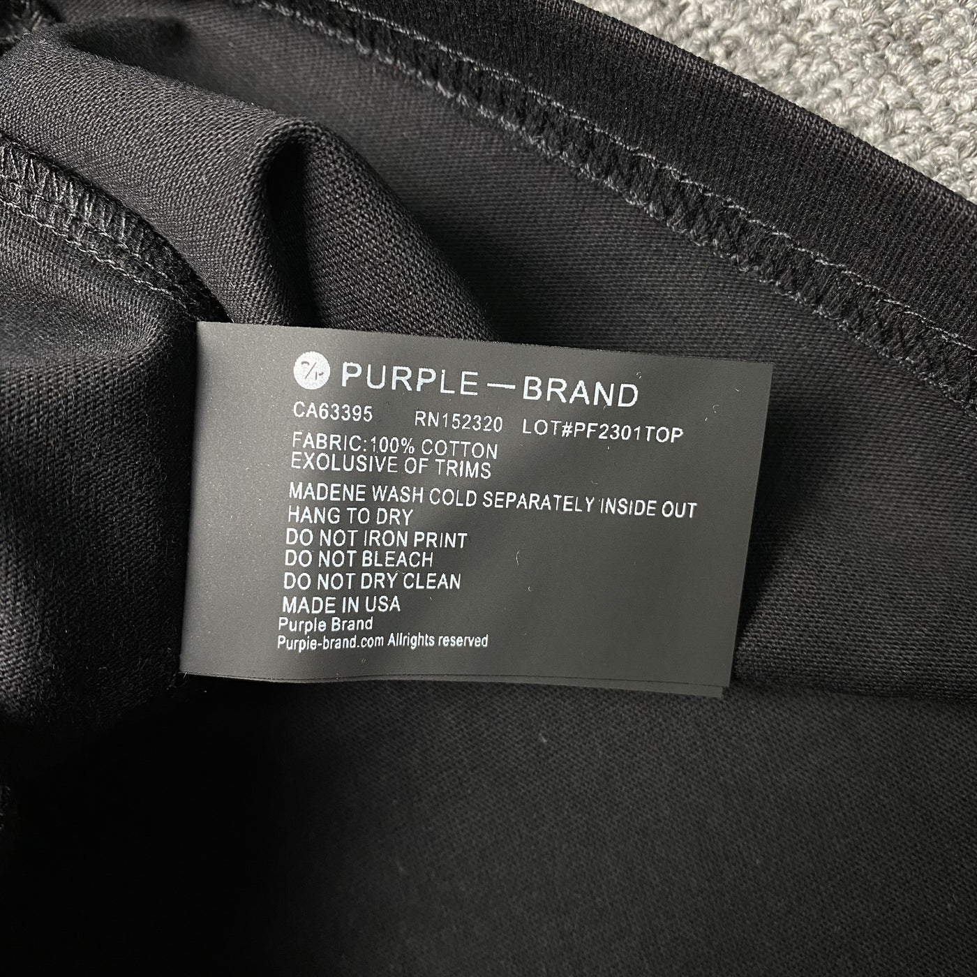 Purple Brand Tee