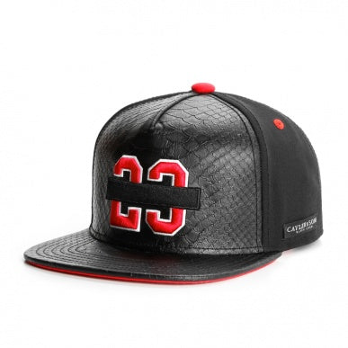 "Banned 23" Leather Cap