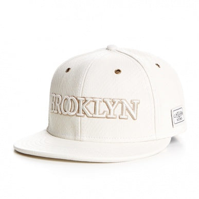 "Son Brooklyn" Leather Cap