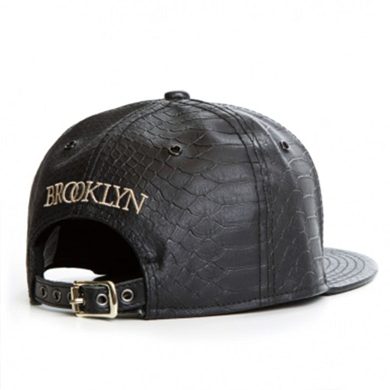 "Brooklyn"  Leather Cap