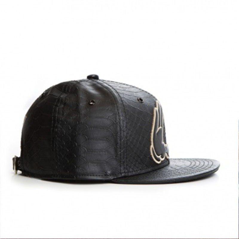 "Brooklyn"  Leather Cap