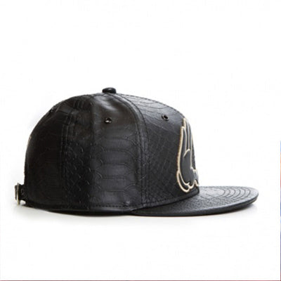 "Brooklyn"  Leather Cap