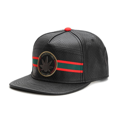 "Smokin That Good" Leather Cap