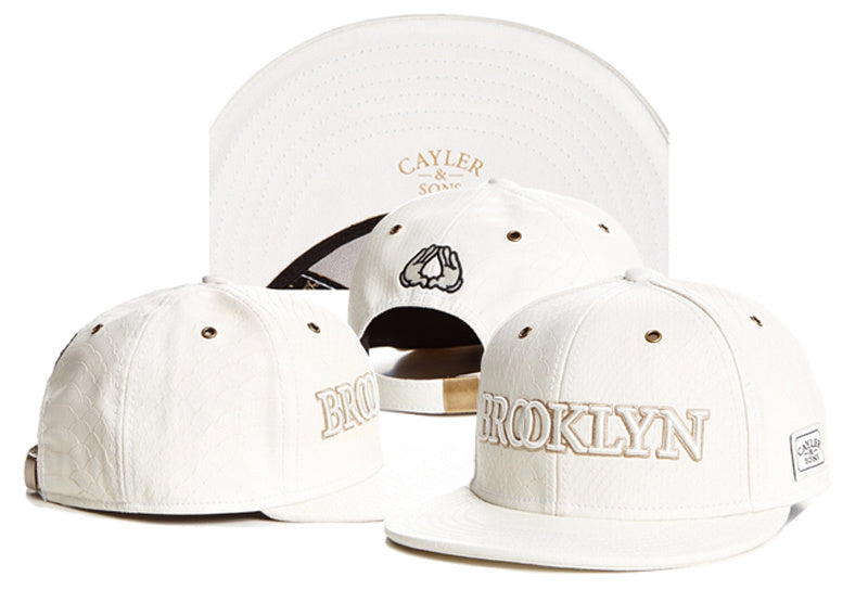 "Son Brooklyn" Leather Cap