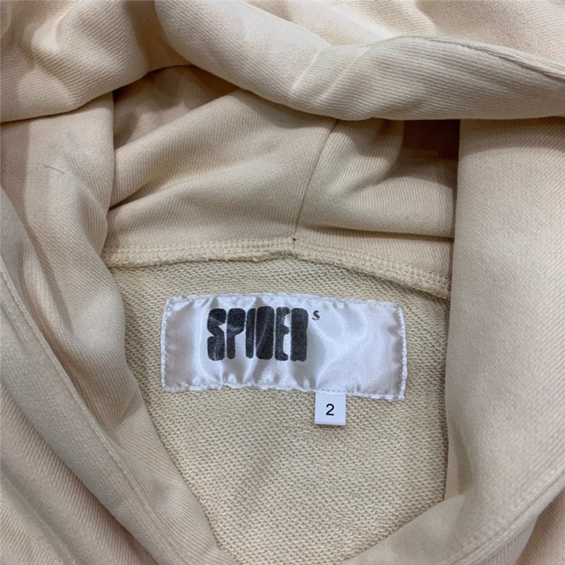 "Sp5der" Cream  Hoodie