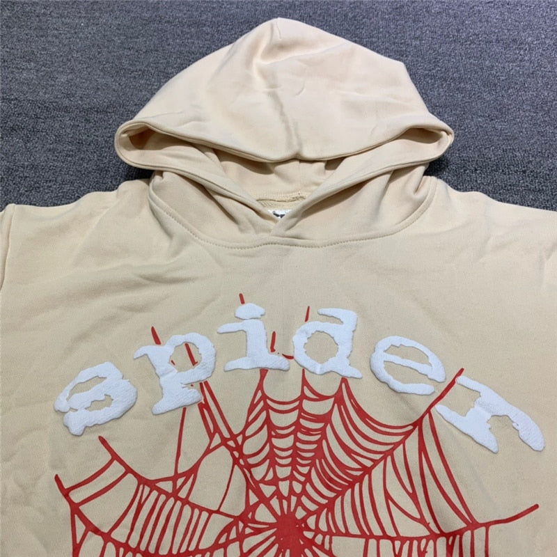 "Sp5der" Cream  Hoodie