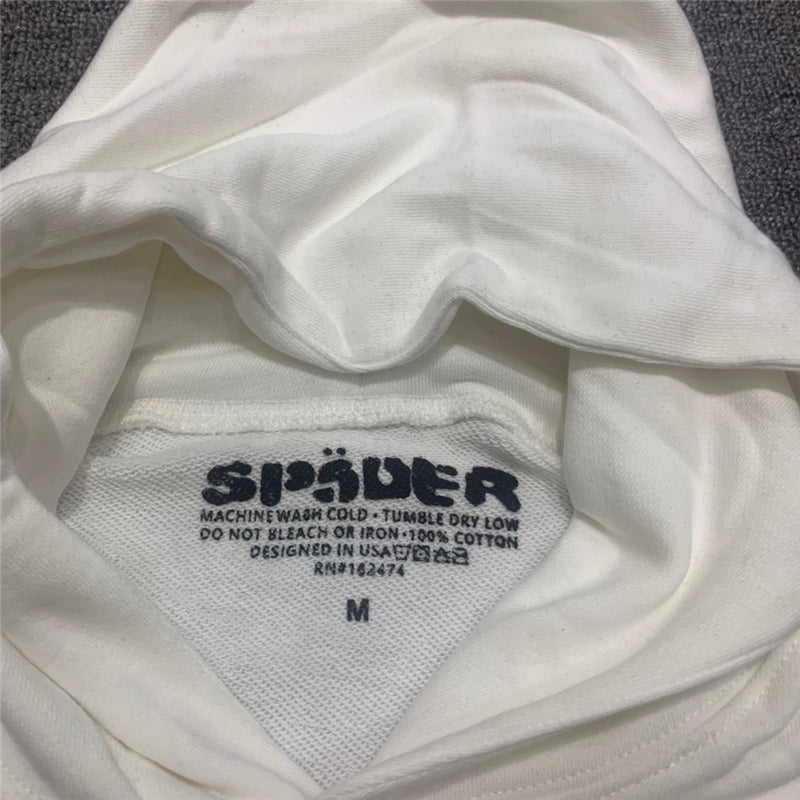 "Sp5der" White  Hoodie