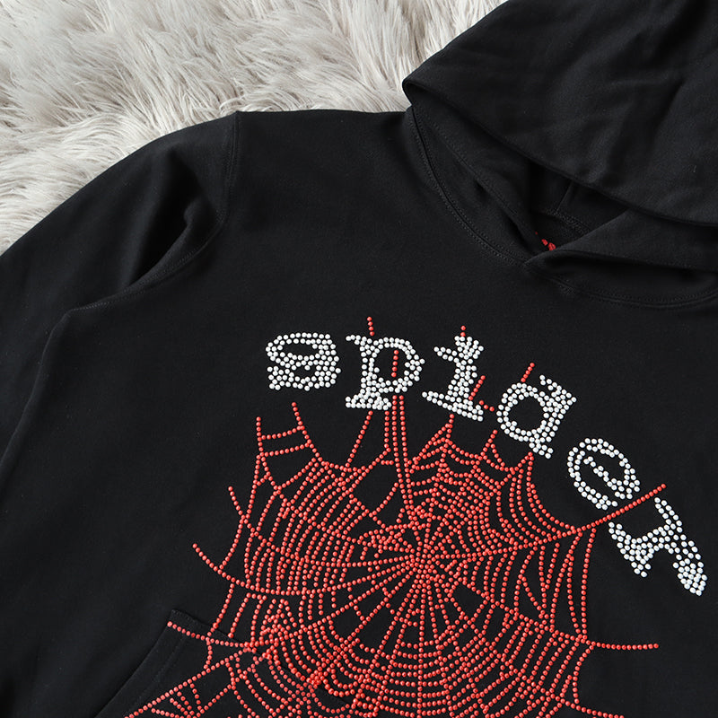 "Sp5der" Black  Hoodie