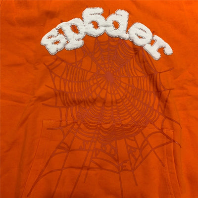 "Sp5der" Orange  Hoodie