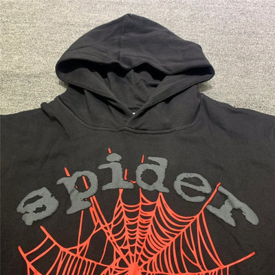 "Sp5der" Red  Hoodie