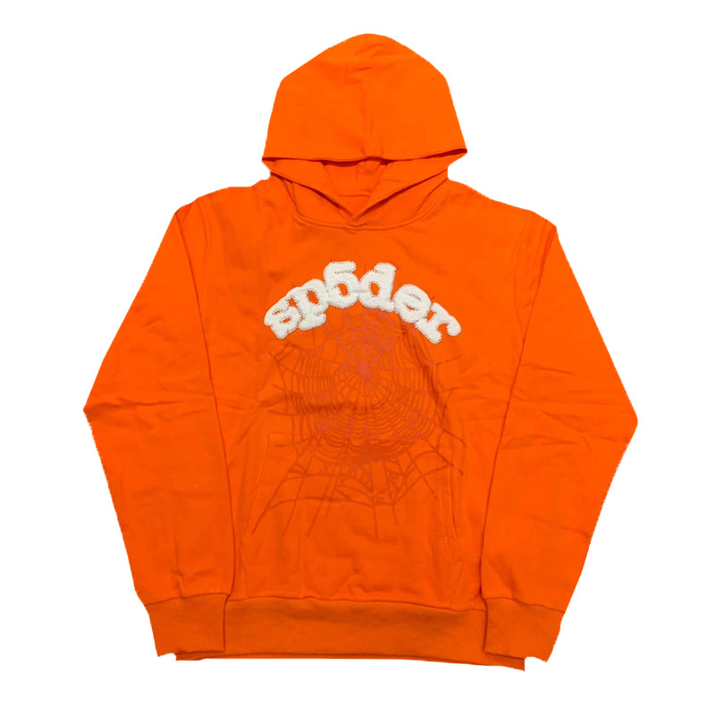 "Sp5der" Orange  Hoodie