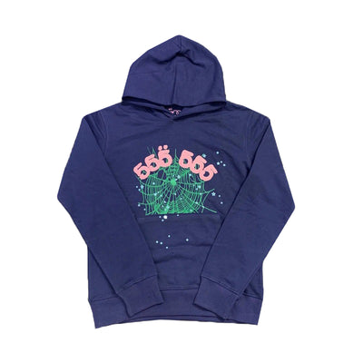 "Sp5der" Blue  Hoodie