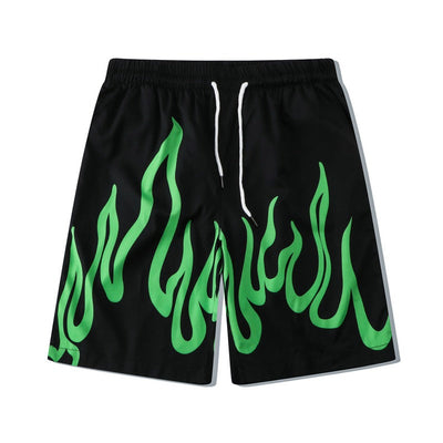 "Green Flame" Beach Fit