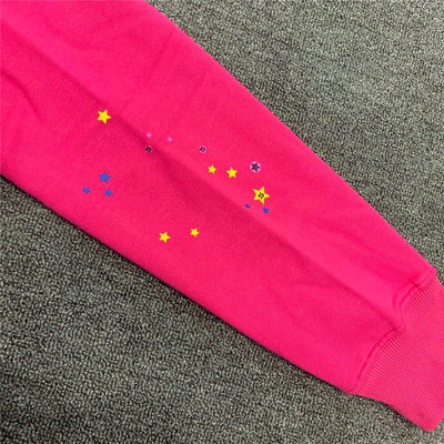 "Sp5der" Pink  Hoodie