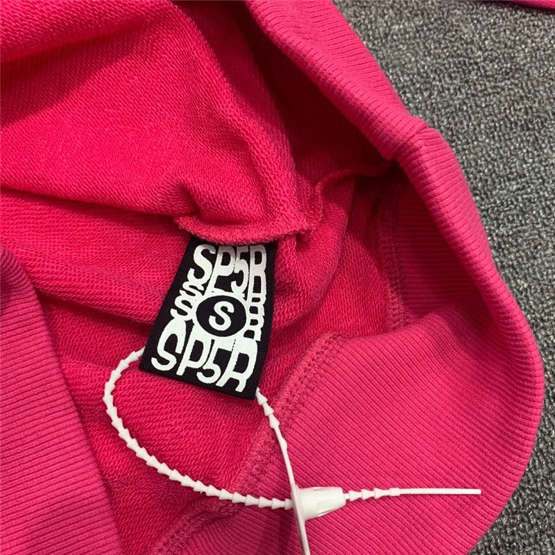 "Sp5der" Pink  Hoodie