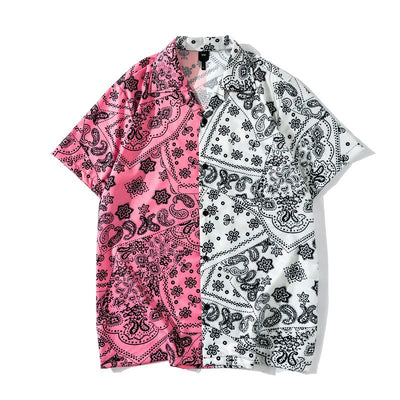 "Dyed Bandana" Shirt