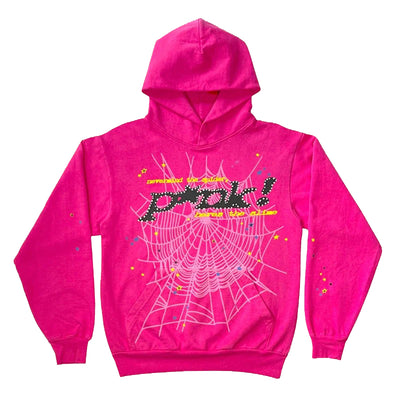 "Sp5der" Pink  Hoodie