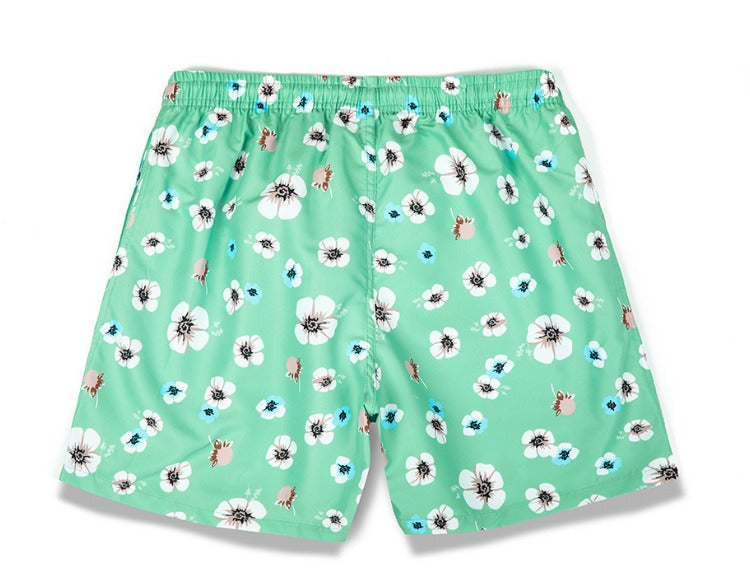 "Green Floral" Shorts